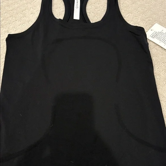 Lululemon swiftly  tech racer back 2.0 Black Women's Tank Top - Picture 4 of 5